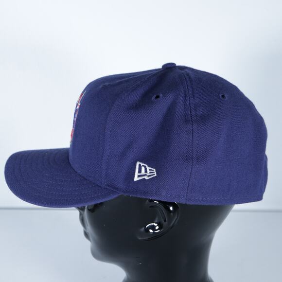 NY New York Rangers New Era 59Fifty 5950 Fitted Hat Blue Size 8 1/8 NHL Hockey - Picture 2 of 6